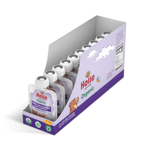 Yogurt with Blueberries, Apple and Banana: open 10-pack box