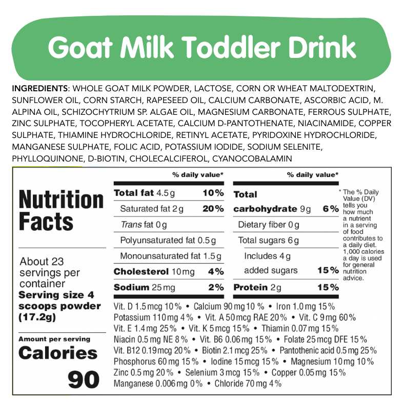 Goat &amp; Grain Variety Bundle: Goat Milk, Oat Cereal, Panda Peach