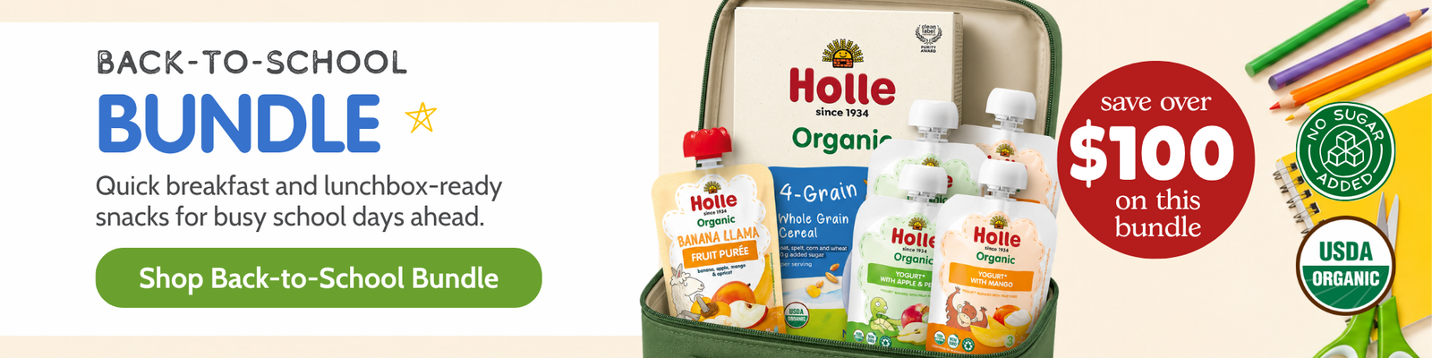 Back-to-School Bundle: Quick breakfast and lunchbox-ready snacks for busy school days ahead. >> Click to shop the back-to-school bundle