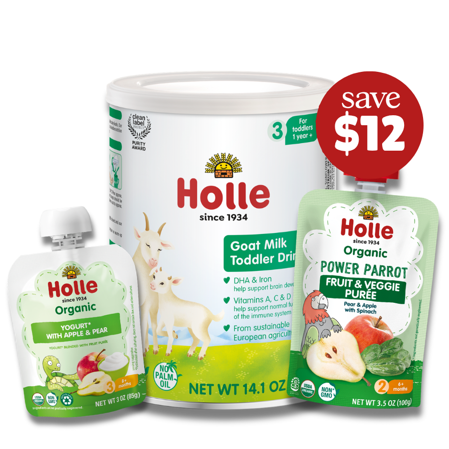 Save $12 on Holle Goat & Greens Variety Bundle