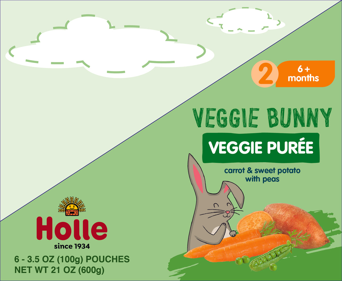 Veggie Bunny: side of box