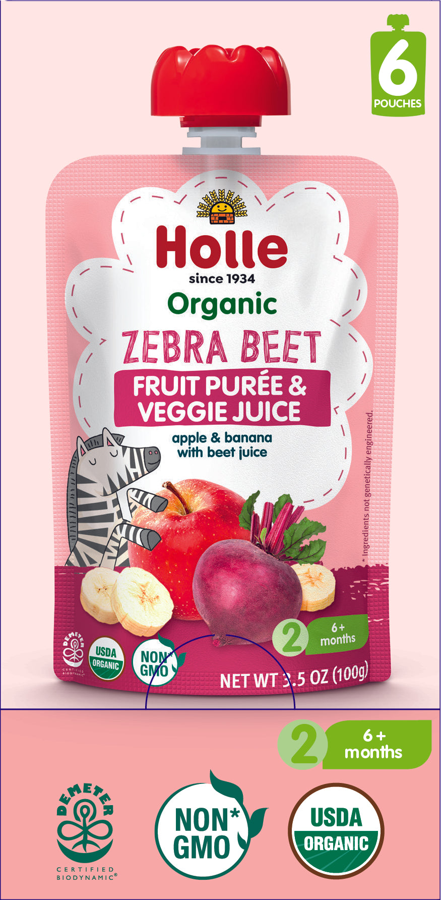 Zebra Beet: front of box