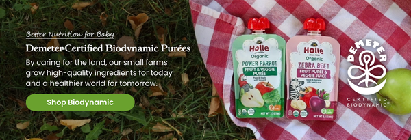 Demeter-Certified Biodynamic Purees: By caring for the land, our small farms grow high-quality ingredients for today and a healthier tomorrow. Click to shop Biodynamic