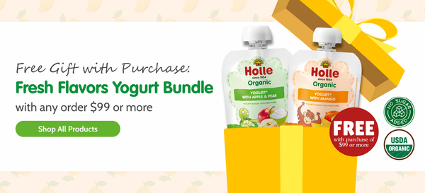 Free Gift with Purchase: Fresh flavors yogurt bundle with any order $99 or more. Click here to shop all products