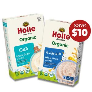 Save $10 on Holle Organic Cereal Bundle