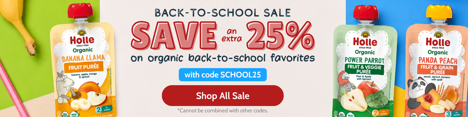 Back to School Sale: Save an extra 25% on organic back-to-school favorites with code SCHOOL25 >> Click here to shop all sale