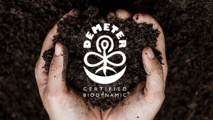 Demeter-certified biodynamic healthy soil