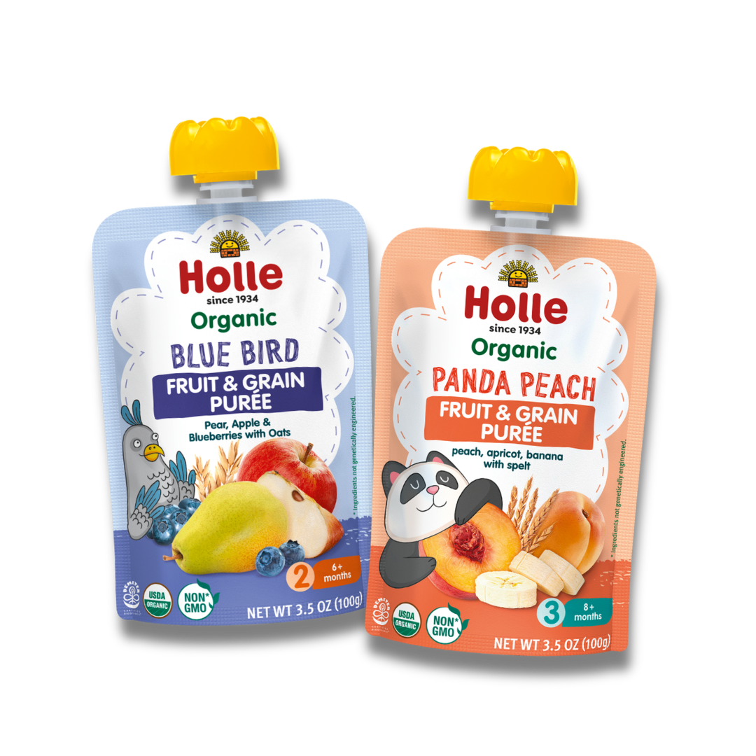 fruit and grain organic pouches bundle