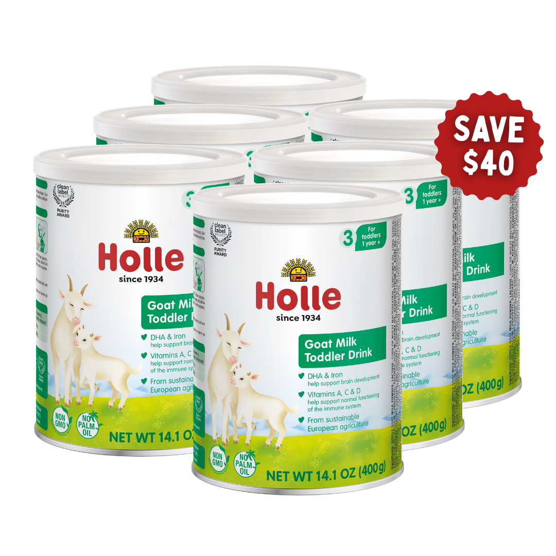 Save $40 on goat milk 6-tin bundle