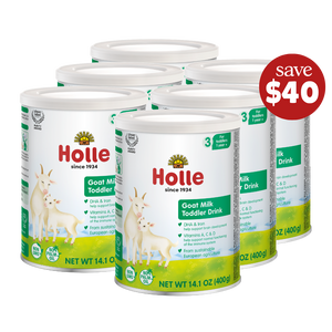 Save $40 on goat milk 6-tin bundle
