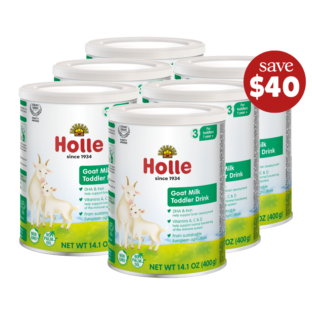 Save $40 on goat milk 6-tin bundle