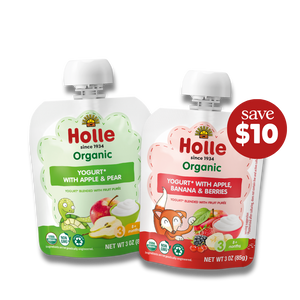 Save $10 on Holle Orchard Blends Yogurt Pouches Bundle