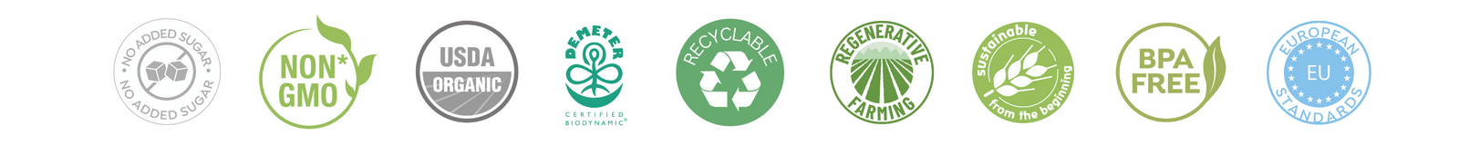 organic jars certifications