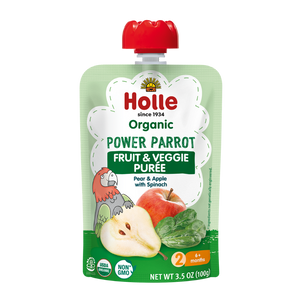 power parrot fruit and veggie purée pouch
