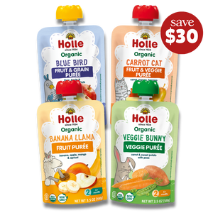 Holle Eat the Rainbow Pouches Bundle save $30