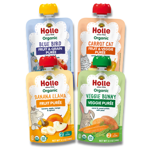 organic rainbow pouches bundle x48 count