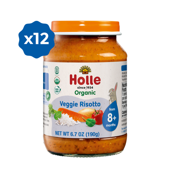 Holle Organic Baby Food Jars | Biodynamic Veggie Risotto - Holle USA
