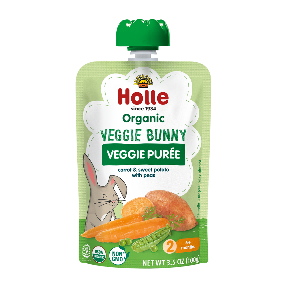 veggie bunny veggie purée pouch