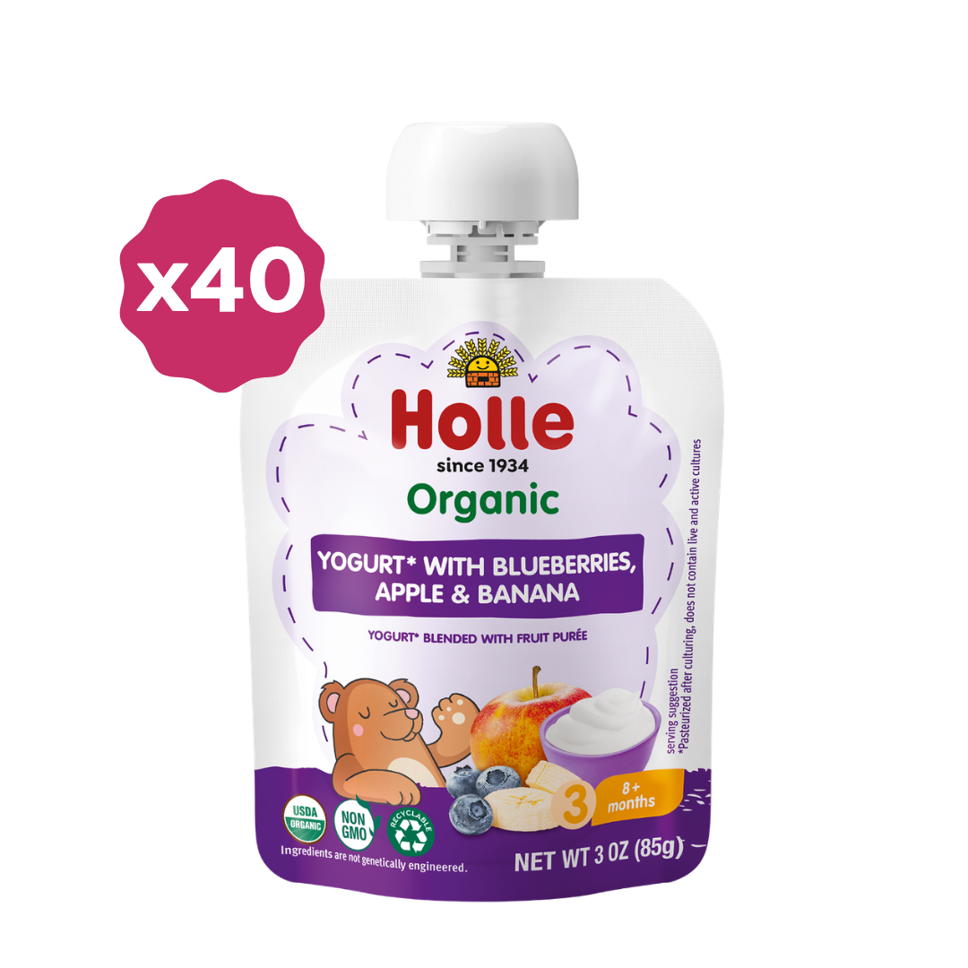 Holle Organic Yogurt Pouches | Ages 8 months and up - Holle USA