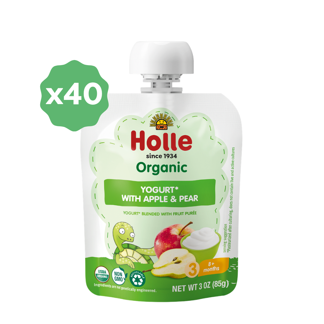yogurt with apple and pear x40