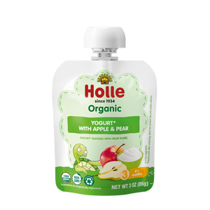 yogurt pouches with apple pear
