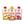 Holle zoo crew bundle: banana llama, panda peach, zebra beet fruit and veggie pouches