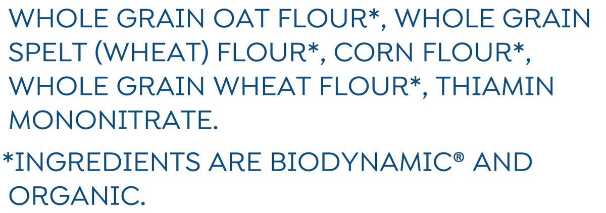 4-Grain Wholegrain Cereal: ingredients