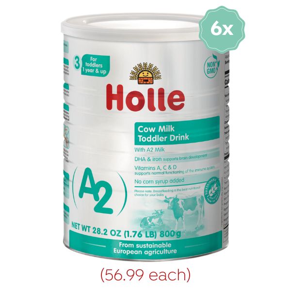 Holle Cow Milk Toddler Drink (A2) - Stage 3 | Non GMO (28 oz)