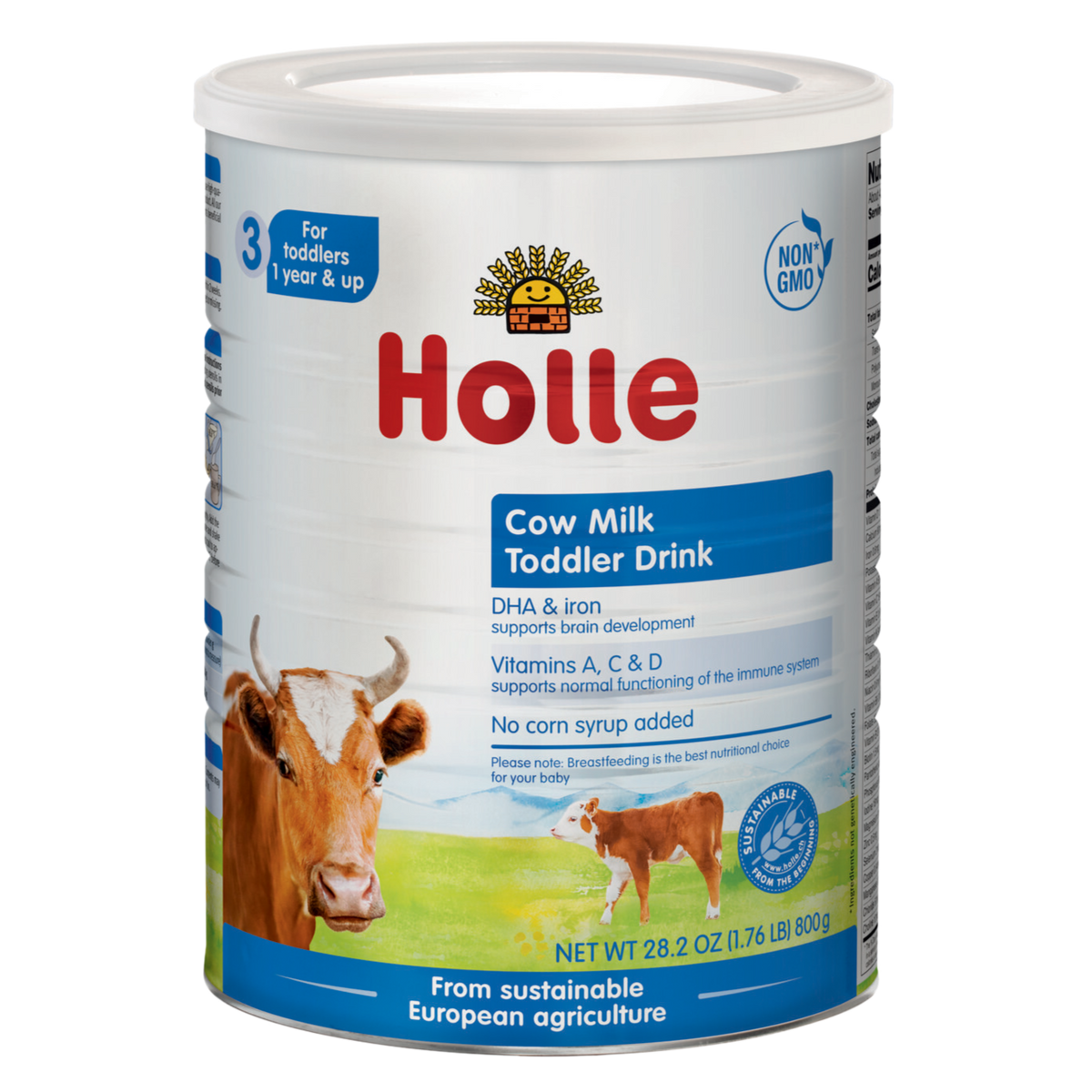 Cow Milk Toddler Drink: front label 