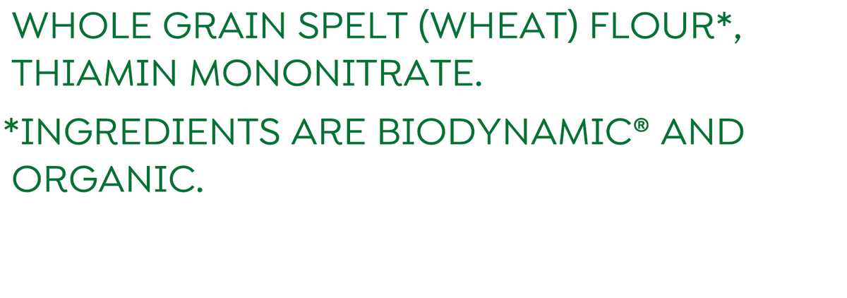 Spelt Wholegrain Cereal: ingredients